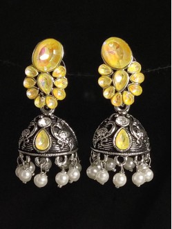 Oxidised Earrings